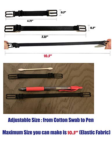 10-PCS-Mask-Extender-Mask-Strap-Ear-Saver-Hook-for-Masks-with-Adjustable-Mask-Clips-with-High-Elastic-Fabric-Works-for-Adults-Kids-0-3