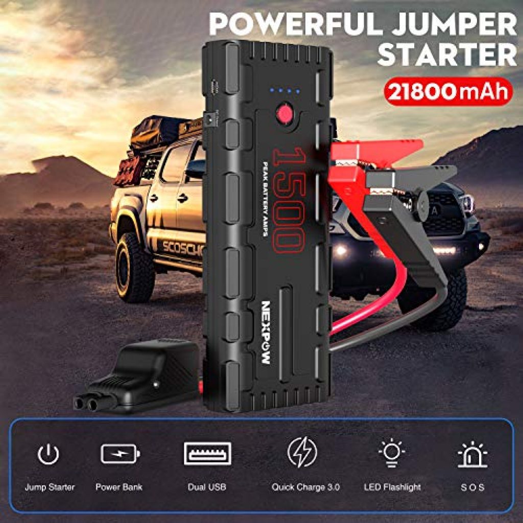 How To Charge Nexpow Jump Starter 1500a
