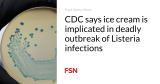 CDC says ice cream is implicated in deadly outbreak of Listeria infections