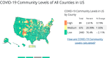 Eight New Mexico counties part of national COVID hot spot in new CDC data