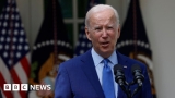 Covid-19 pandemic is over in the US – Joe Biden – BBC