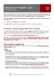 Attacks on Health Care Monthly News Brief – June 2021 – World