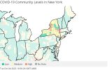 COVID-19 higher in New York — again — than other parts of the U.S.