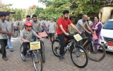 World Health Day: Cycle jatha held in Udupi