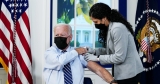 Biden receives Covid-19 booster shot, days after CDC recommends a third dose for his age range