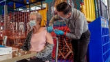Seniors are particularly vulnerable to Covid-19. So far, 1 in 7 have gotten a booster shot of vaccine