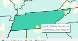 CDC rates 91 of Tennessee’s 95 counties at low risk for COVID-19 transmission