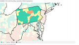 CDC: Crawford County Moves from Low to Medium Community Level of COVID-19; Erie, Warren Counties Remain at Low Level – Erie News Now