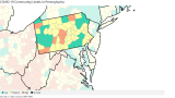 CDC: Crawford County Sees High Community Level of COVID-19; Erie County Returns to Low Level – Erie News Now