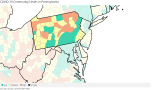 CDC: Crawford, Warren Counties Seeing High Community Level of COVID-19; Erie County Moves to Medium Level – Erie News Now