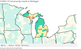 Masks advised in 7 Michigan counties this week, CDC says