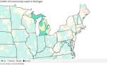 Lenawee County in low community COVID-19 level