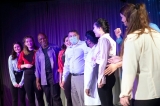 Maine CDC Director Dr. Shah visits ‘COVID Still Sux’ rehearsal