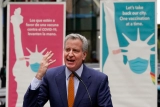 Coronavirus live updates: New York Mayor Bill de Blasio announces vaccine mandate for city workers