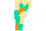 CDC rates 2 Vermont counties as having ‘high’ levels of Covid-19