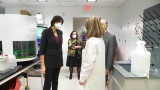 CDC Director Walensky visits Princeton University COVID lab, encourages booster shots
