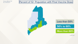 Maine has hit several coronavirus vaccine milestones this week