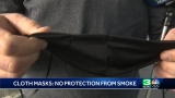 Cloth masks ‘will not’ protect against wildfire smoke