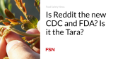 Is Reddit the new CDC and FDA? Is it the Tara?