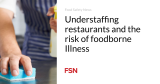 Understaffing restaurants and the risk of foodborne Illness