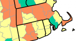 Franklin, Berkshire Counties now at “High” COVID level: CDC
