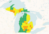 CDC recommends masks for 14 Michigan counties, raising from 8 last week