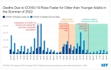 Deaths Among Older Adults Due to COVID-19 Jumped During the Summer of 2022 Before Falling Somewhat in September