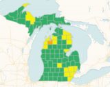 Northern Michigan county now at high COVID level; residents there should mask, CDC says