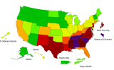 Alabama 1 of 3 states with heaviest flu outbreaks, CDC shows; widespread in every county