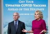 WATCH: Jill Biden recommends updated COVID vaccines before holidays