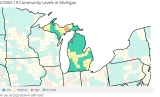 Metro Detroit, Grand Rapids counties get 1 COVID risk level higher, CDC says
