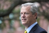 Gov. Baker downplays new CDC guidelines on mask-wearing, citing MA vaccination rate – Boston 25 News