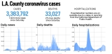 L.A. County reported 7,924 more cases and 25 new deaths since Saturday – Daily News