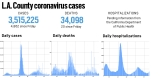 L.A. County reported 4,862 more cases and 20 more deaths over the weekend – Daily News