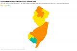 Masks recommended indoors in 9 N.J. counties with ‘high’ COVID risk, CDC says