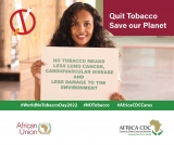 Africa CDC joins stakeholders to celebrate World No Tobacco Day under the theme ‘’Quit tobacco to save our planet”. – Africa CDC