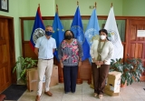 Pan American Health Organization/World Health Organization, European Union donate computer equipment to Ministry of Health and Wellness