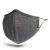 Pacsafe Protective & Reusable Silver iON Face Mask, Large, Silver Gray