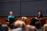 CDC Director Walensky visits Princeton to talk with students, tour COVID-19 testing lab