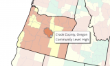 Covid-19 is not done with Central Oregon; CDC lists two-thirds of Oregon counties at ‘high risk’