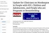 U.S. CDC Issued Health Alert Network Update Regarding Monkeypox Outbreak — Precision Vaccinations