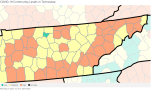 CDC recommends masking indoors in majority of East Tennessee counties