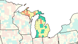 CDC suggests masking in just 10 Michigan counties, as COVID cools in metro Detroit