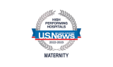 Clara Maass named to U.S. News & World Report 2022-2023 Best Hospitals for Maternity Care