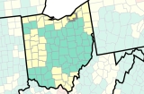 Cuyahoga, Geauga, Lake, Lorain counties remain yellow for medium COVID-19 spread: CDC map for Oct. 27