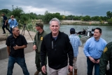 At Mexican border, McCarthy can expect questions about Trump and Jan. 6