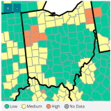 CDC COVID-19 community levels worsen across Cincinnati region