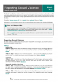 Reporting Sexual Violence Monthly News Brief – March 2022 – World