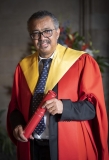 WHO Director-General receives honorary degree from Edinburgh University