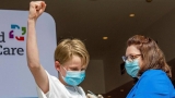 Coronavirus: Half of all Americans now fully vaccinated – as it happened